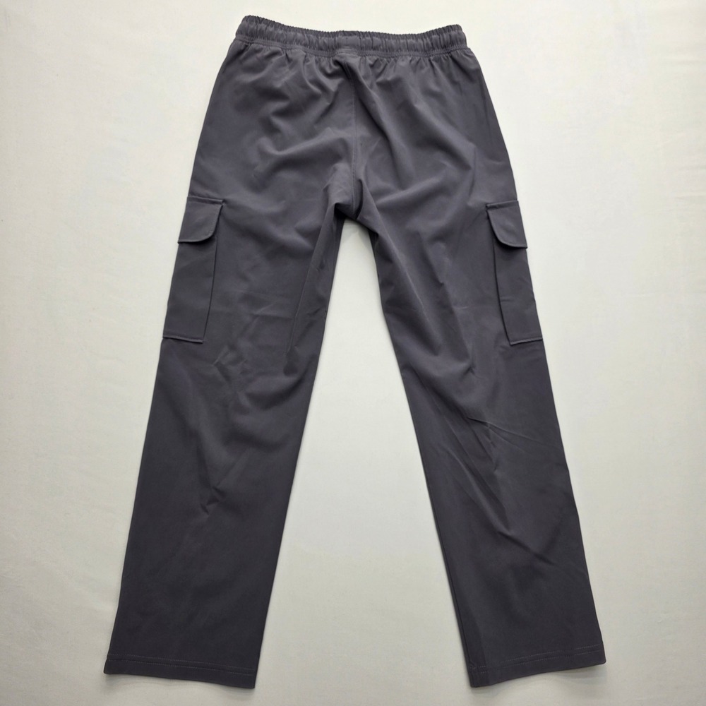 Under Armour Cargo Pants Boys Youth Small Grey New Loose Fit Athletic - Picture 2 of 8